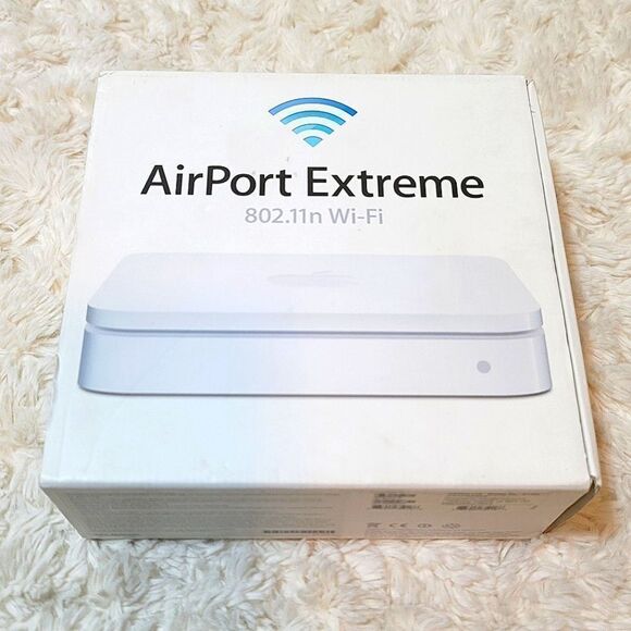 Apple Airport Extreme 802.11n Wi-fi Router Base Station Model No. A1354 - Picture 1 of 7